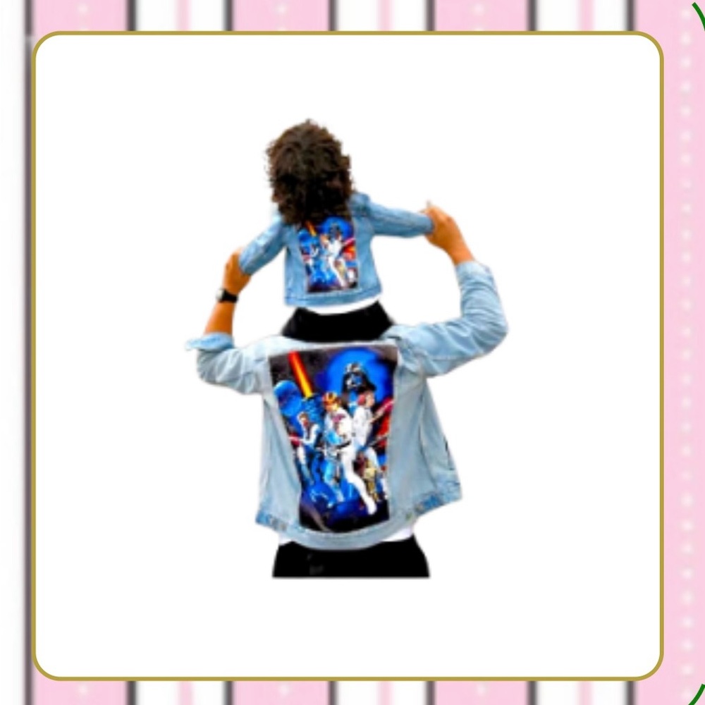 Star Wars Jean jacket customized (3T)